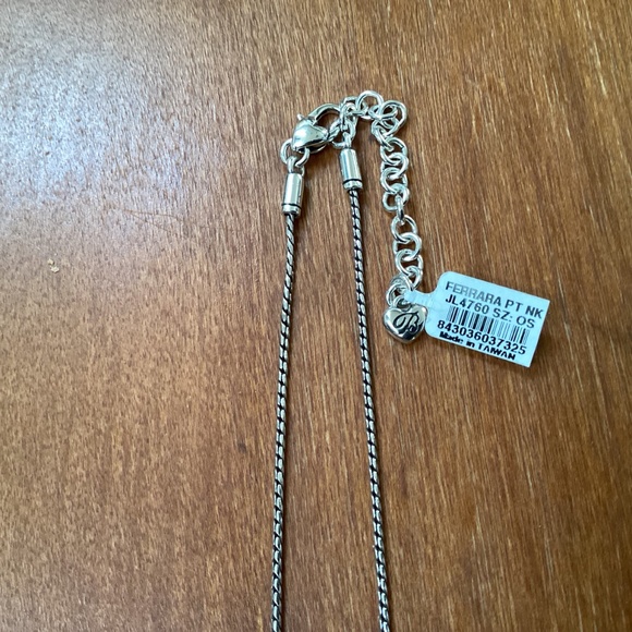 Ferrara Petite Necklace STYLE JL4760 NWT Silver Plated - Picture 4 of 16